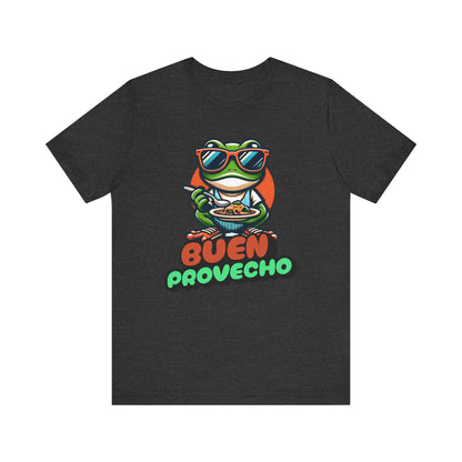 Buen Provecho Unisex Tee -Coqui Frog Design