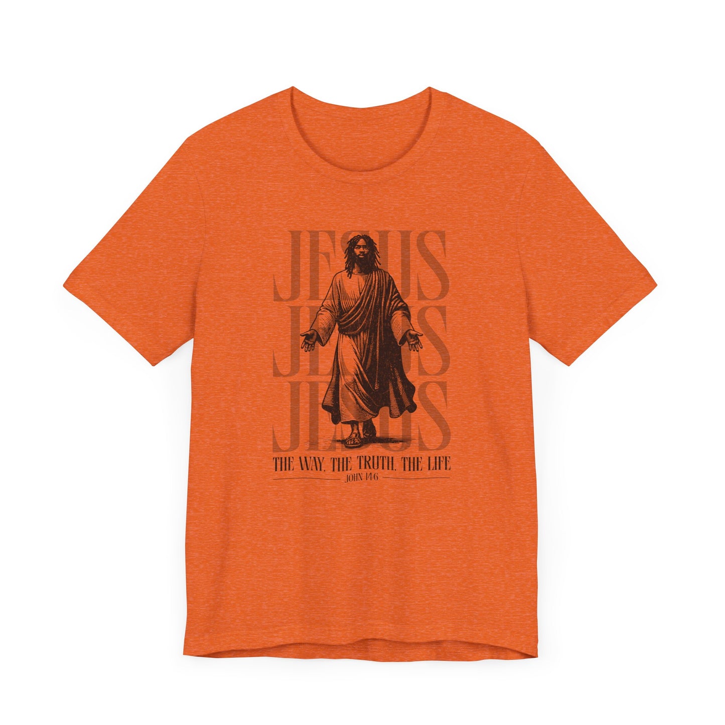 Christian T-Shirt Jesus The Way The Truth The Life