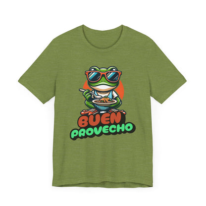 Buen Provecho Unisex Tee -Coqui Frog Design