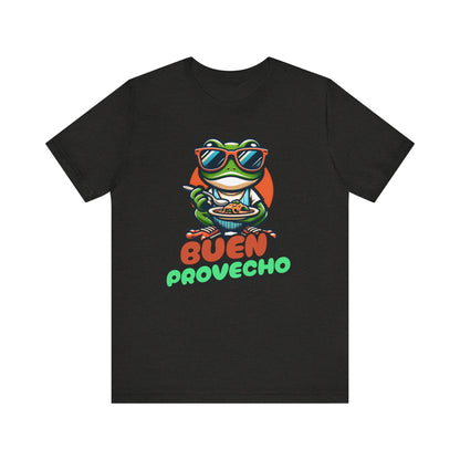 Buen Provecho Unisex Tee -Coqui Frog Design