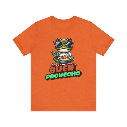 Buen Provecho Unisex Tee -Coqui Frog Design