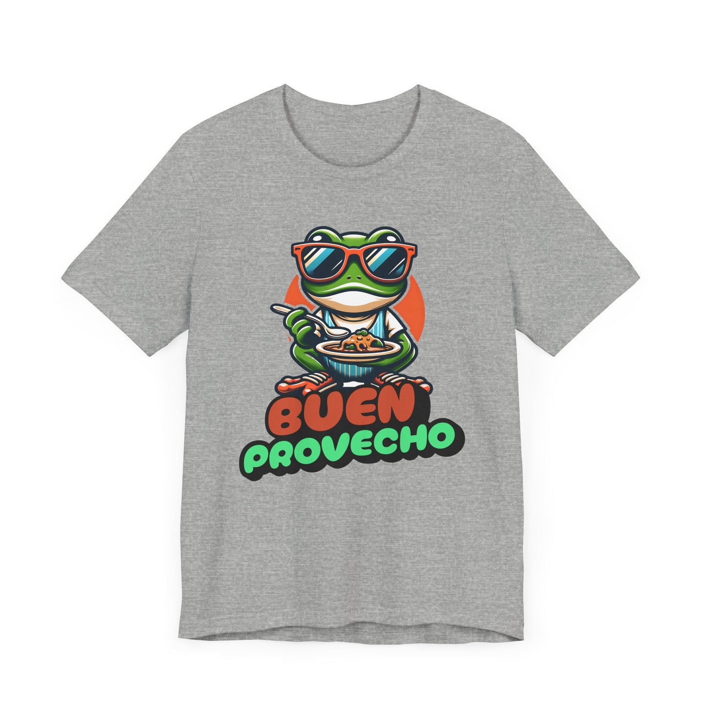 Buen Provecho Unisex Tee -Coqui Frog Design