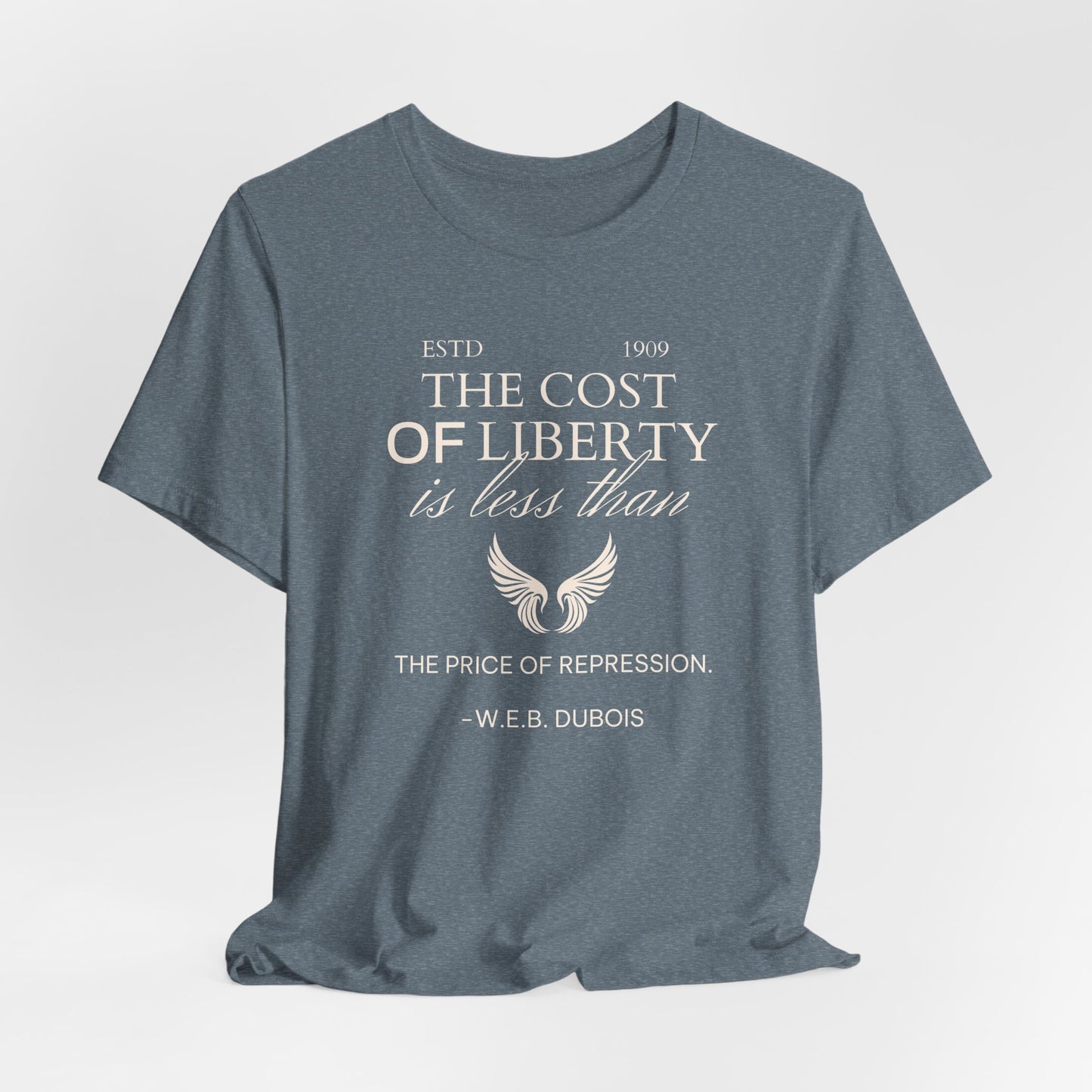 "The cost of Liberty is less than the price of repression" Unisex Jersey Short Sleeve Tee