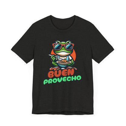 Buen Provecho Unisex Tee -Coqui Frog Design