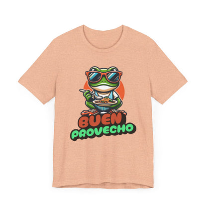 Buen Provecho Unisex Tee -Coqui Frog Design