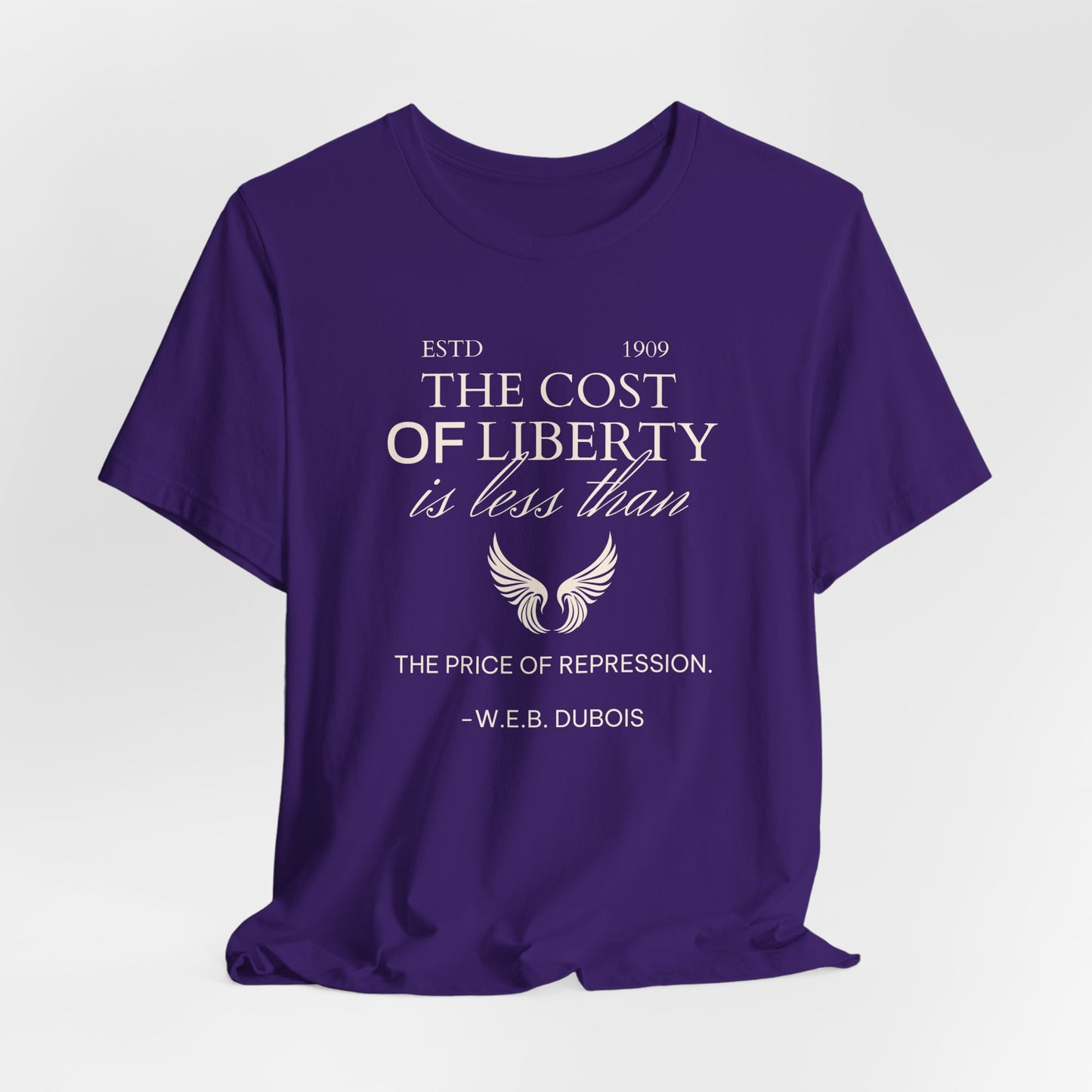 "The cost of Liberty is less than the price of repression" Unisex Jersey Short Sleeve Tee