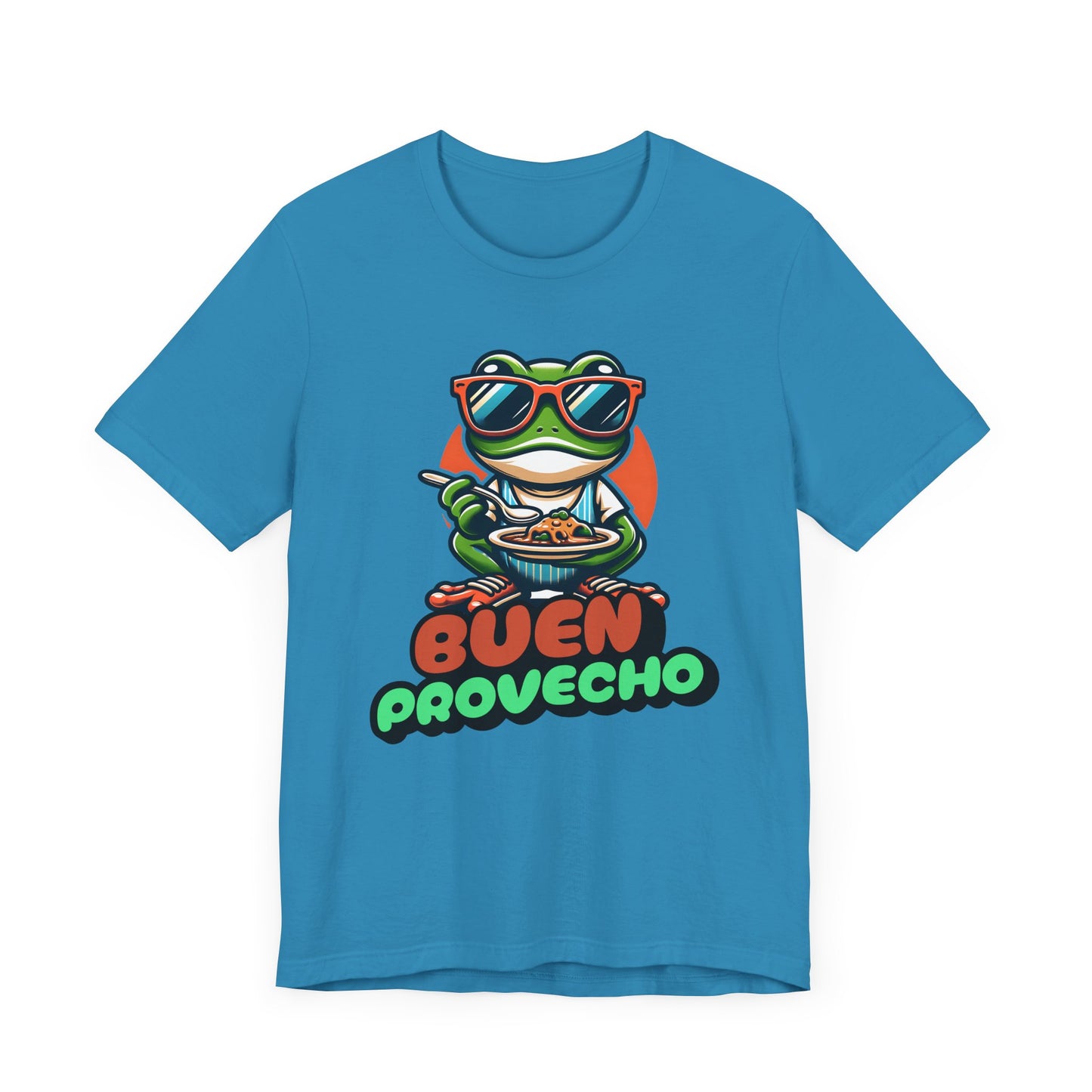 Buen Provecho Unisex Tee -Coqui Frog Design