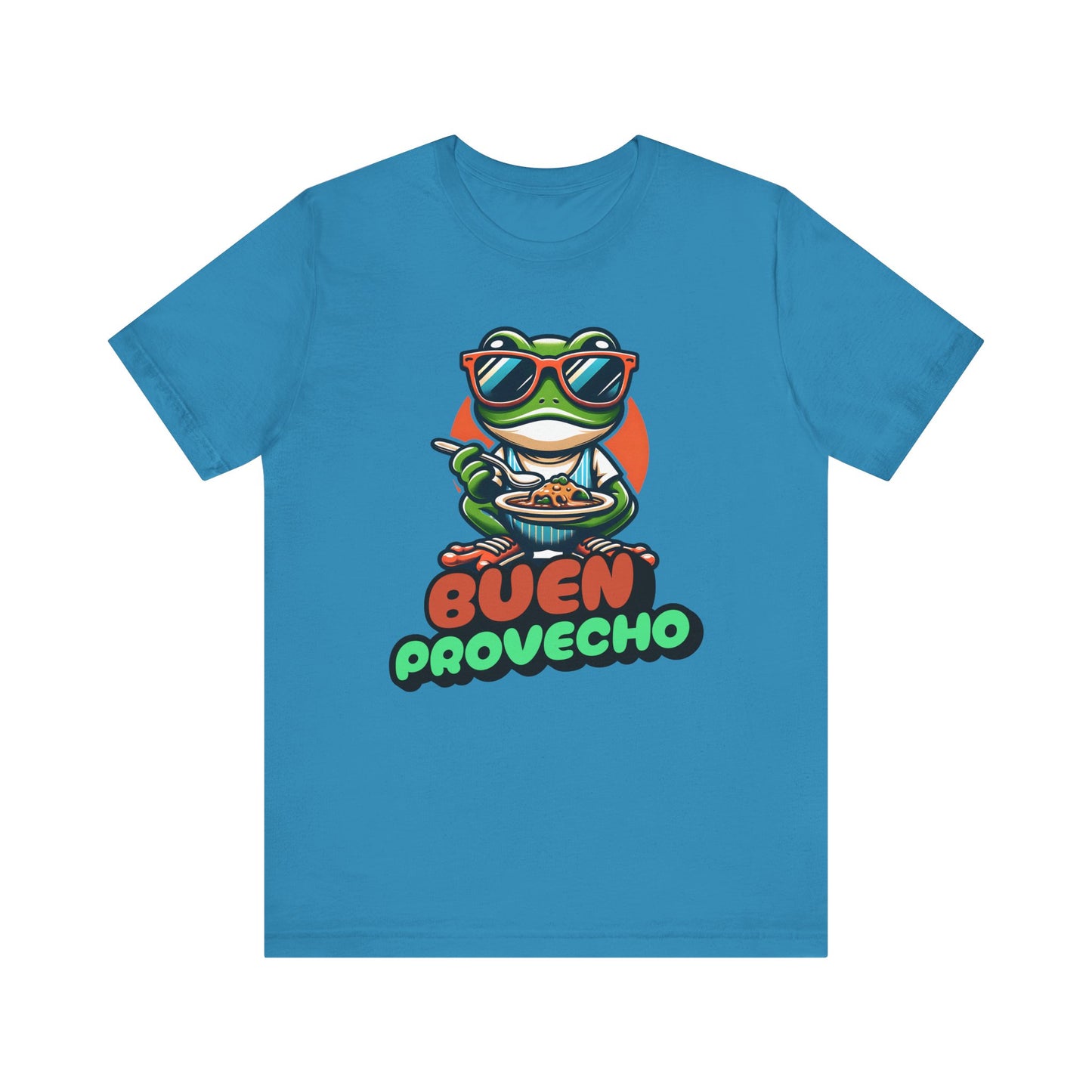 Buen Provecho Unisex Tee -Coqui Frog Design